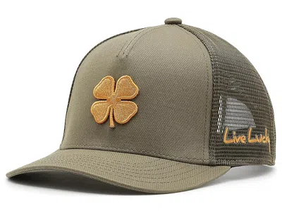 Black Clover Hardy 4 Adjustable Hat Baseball Caps Olive Hat/olive Mesh: One Size In Green