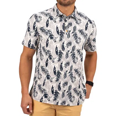 Black Clover Hidden Clover Polo In White