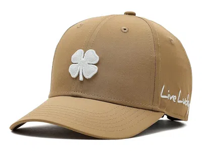 Black Clover Hollywood 41 Adjustable Hat Baseball Caps Ginger Root Hat/white Clover: One Size In Brown