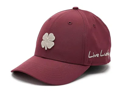 Black Clover Hollywood 46 Adjustable Hat Baseball Caps Chili Hat/silver Clover: One Size In Burgundy