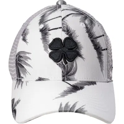 Black Clover Island Luck 9 Hat In White