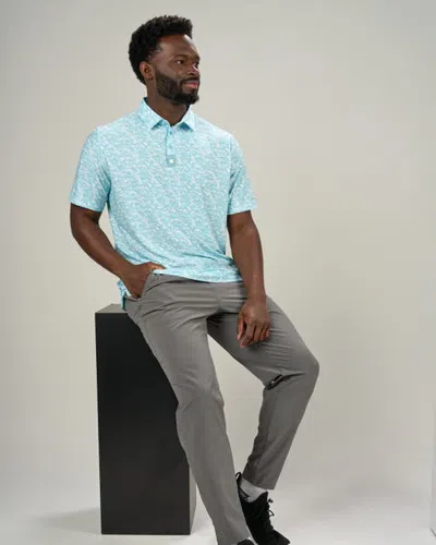 Black Clover Lucky Camo Polo In Jelly Mint