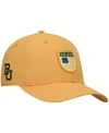 Black Clover Men's Gold Baylor Bears Nation Shield Snapback Hat In Gold
