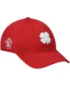 Black Clover Red South Dakota Coyotes Crazy Luck Memory Fit Flex Hat In Red