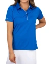 Black Clover Mina Polo In Blue