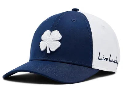 Black Clover Premium Clover 171 Hat Baseball Caps Navy/white Hat/3d White Clover: Sm/md In Blue