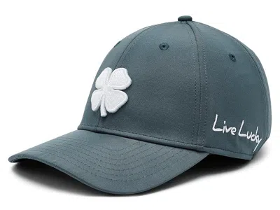 Black Clover Premium Clover 172 Hat Baseball Caps Black Sand Hat/3d White Clover: Sm/md In Green
