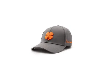 Black Clover Premium Clover 186 Hat Baseball Caps Orange/charcoal: Sm/md In Brown