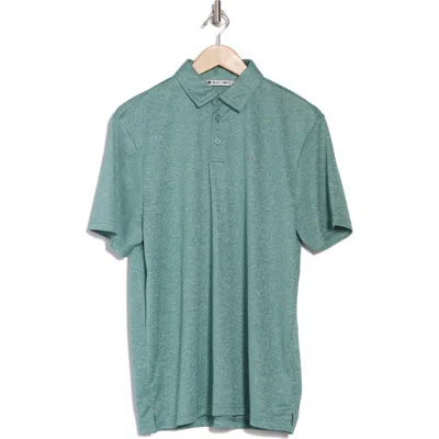 Black Clover Scottie Golf Polo In Grey Clover Jade