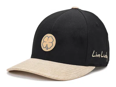 Black Clover Sharp Luck 21 Adjustable Hat Baseball Caps Tan/black Hat: One Size