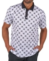 Black Clover Spooky Polo In White