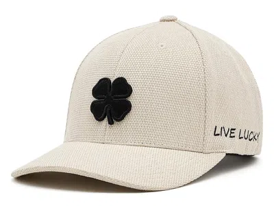 Black Clover Sweet Bamboo 6 Adjustable Hat Baseball Caps Black/cream: One Size In Neutral