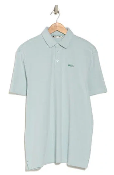 Black Clover Tanner Golf Polo In Jade Clover White