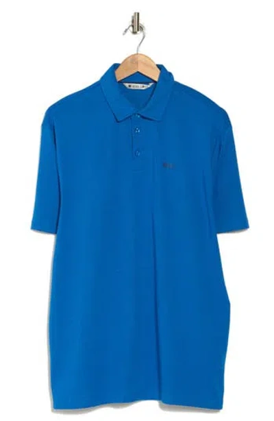 Black Clover Tanner Golf Polo In Midnight Navy Clover Royal