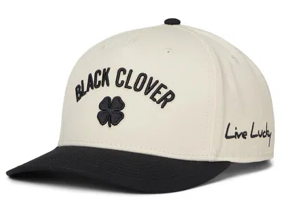Black Clover Timeless 1 Adjustable Hat Baseball Caps Creme/black Hat/3d Embroidery: One Size In Neutral