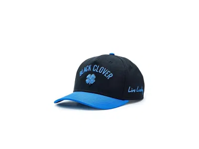Black Clover Timeless 4 Adjustable Hat Baseball Caps Royal/black: One Size In Blue