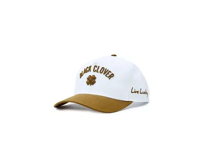 Black Clover Timeless 6 Adjustable Hat Baseball Caps Camel/white: One Size In Neutral