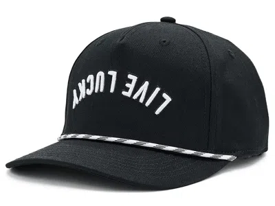 Black Clover Upside Down Luck 14 Adjustable Hat Baseball Caps Black: One Size