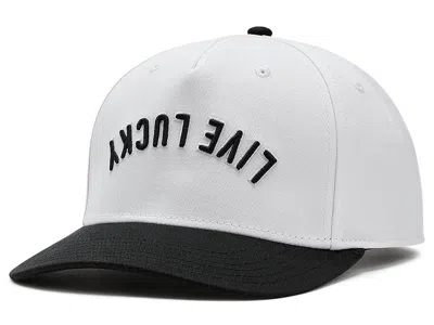Black Clover Upside Down Luck 16 Adjustable Hat Baseball Caps White/black: One Size
