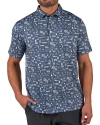 Black Clover Vacation Nation Polo In Blue