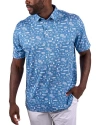 Black Clover Vacation Nation Polo In Blue