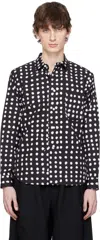 Black Comme Des Garçons Filip Pagowski Polka-dot Shirt In 1 Black/white