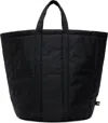 Black Comme Des Garçons Black Large Circular Tote In 1 Black