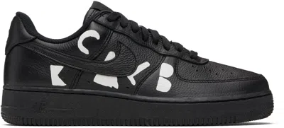Black Comme Des Garçons Black Nike Edition Air Force 1 Low Retro Sp Sneakers