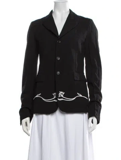 Pre-owned Black Comme Des Garçons Blazer In Black