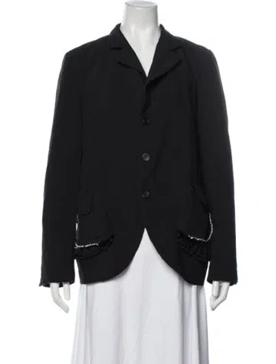 Pre-owned Black Comme Des Garçons Blazer In Black