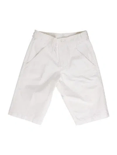 Pre-owned Black Comme Des Garçons Chino Shorts In White