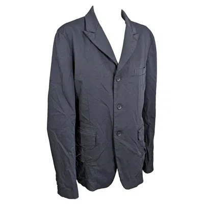 Pre-owned Black Comme Des Garçons Comme Des Garcons Black, Laced Bondage Blazer