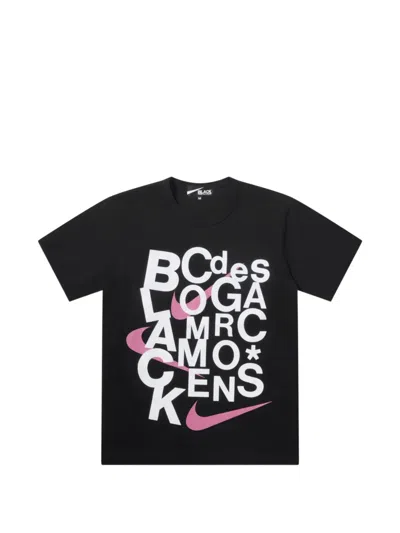 Black Comme Des Garçons Crew-neck T-shirt In Black