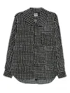Black Comme Des Garçons Filip Pagowski Polka-dot Shirt