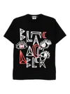Black Comme Des Garçons Graphic-printed T-shirt In Black