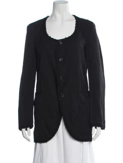 Pre-owned Black Comme Des Garçons Jacket In Blue