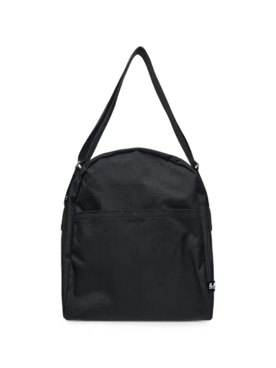 Black Comme Des Garçons Oxford Messenger Bag In Black