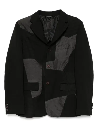 BLACK COMME DES GARÇONS PATCHWORK BLAZER