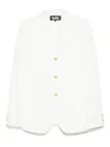 Black Comme Des Garçons Single-breasted Blazer