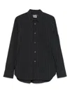 Black Comme Des Garçons Striped Shirt In Black