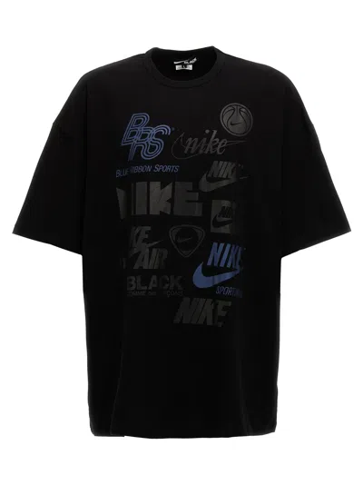 Black Comme Des Garçons Comme Des Garçons Black X Nike T-shirt