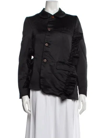 Pre-owned Black Comme Des Garçons Utility Jacket In Gray