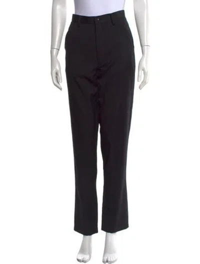 Pre-owned Black Comme Des Garçons Vintage Straight Leg Pants In Black