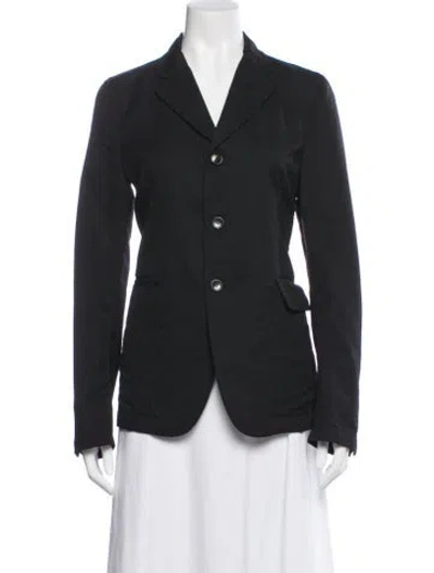 Pre-owned Black Comme Des Garçons Wool Blazer In Black
