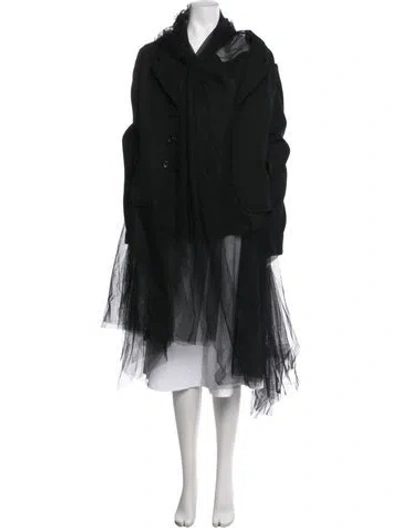 Pre-owned Black Comme Des Garçons Wool Blazer In Black