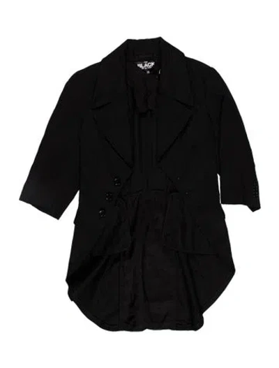 Pre-owned Black Comme Des Garçons Wool Jacket In Black