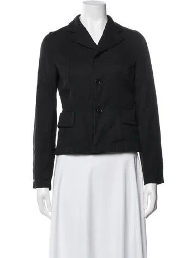 Pre-owned Black Comme Des Garçons Wool Jacket W/ Tags In Black