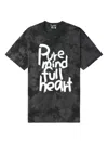 Black Comme Des Garçons X Filip Pagowski Tie-dye Print T-shirt In Black