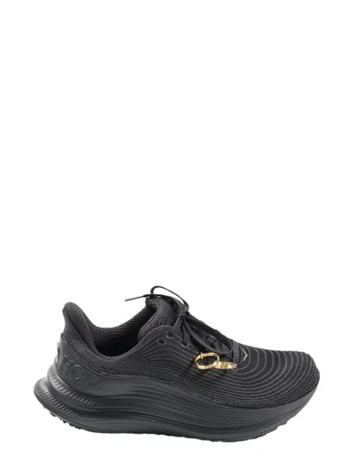 Black Comme Des Garçons X Hoka Tc 1.0 Trainers In Black