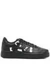 Black Comme Des Garçons X Nike Air Force 1 Low Retro Sneakers In ブラック